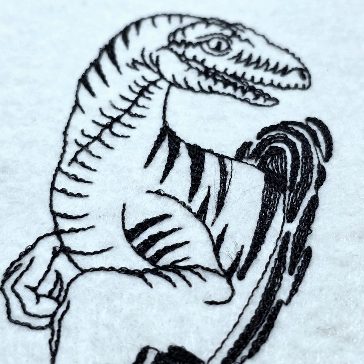dinosaur-line-art-embroidery-design