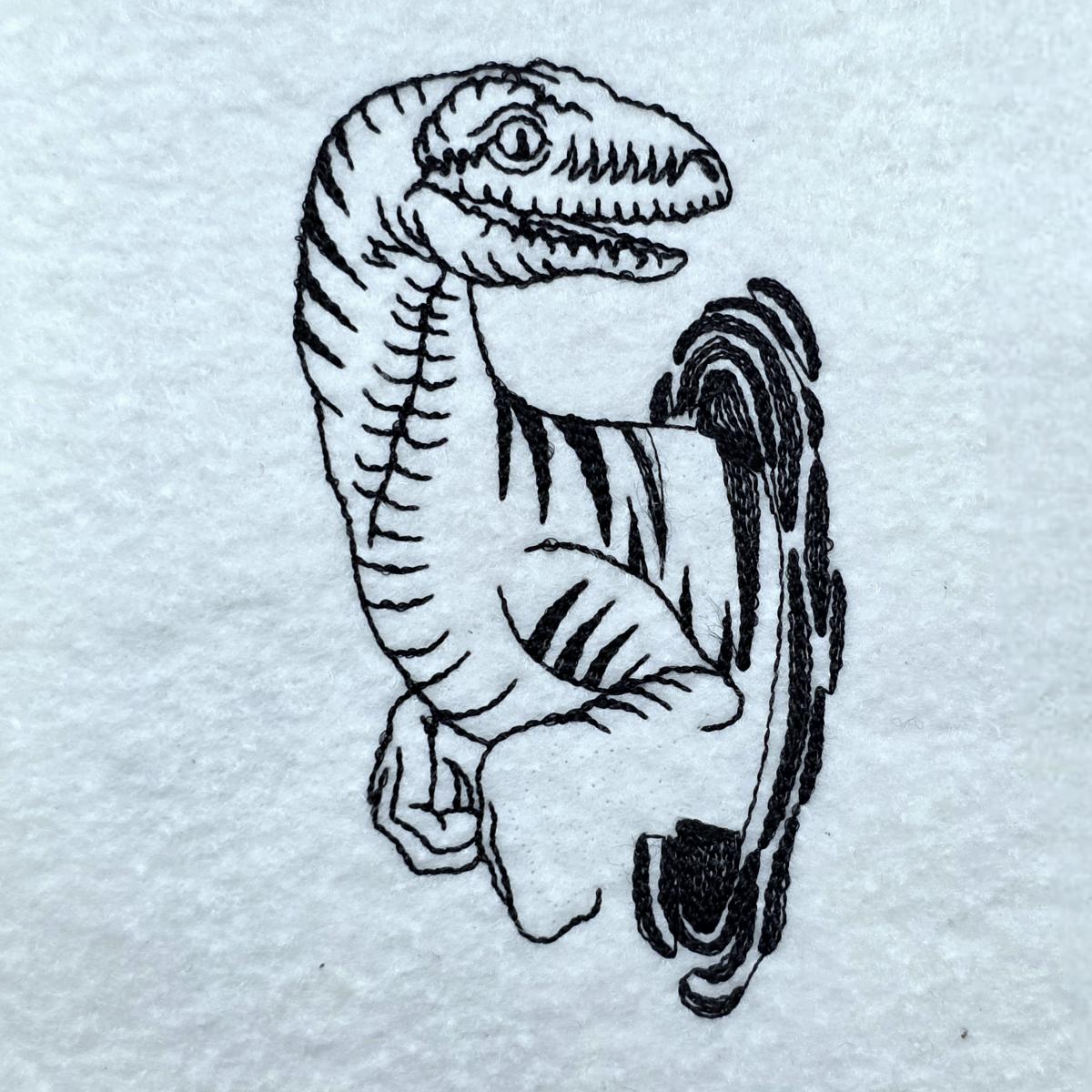 dinosaur-line-art