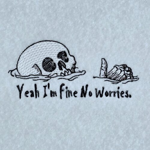 funny-skull-no-worries-quote