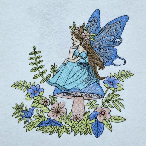 garden-fairy-on-mushroom