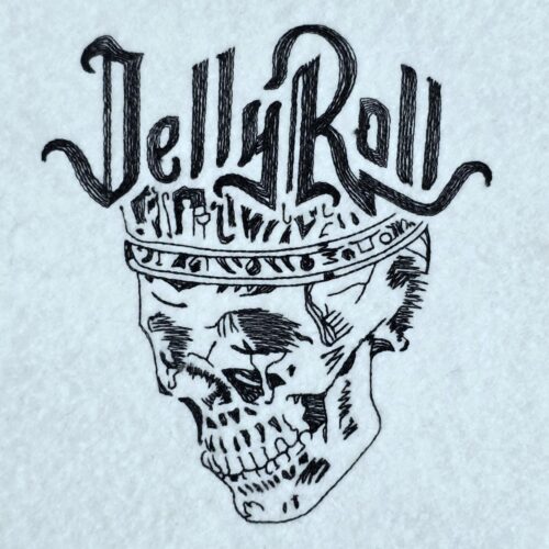 jellyroll-skull-music-design