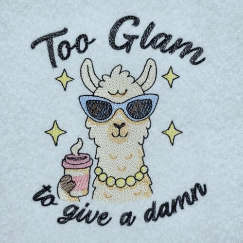 llama-glam-quote