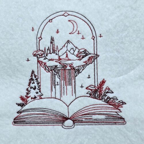 magical-story-book-line-art