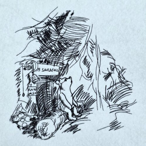 rustic-woodland-honey-bear-line-art