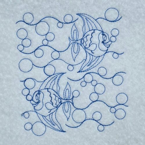 angelfish-quilting-design