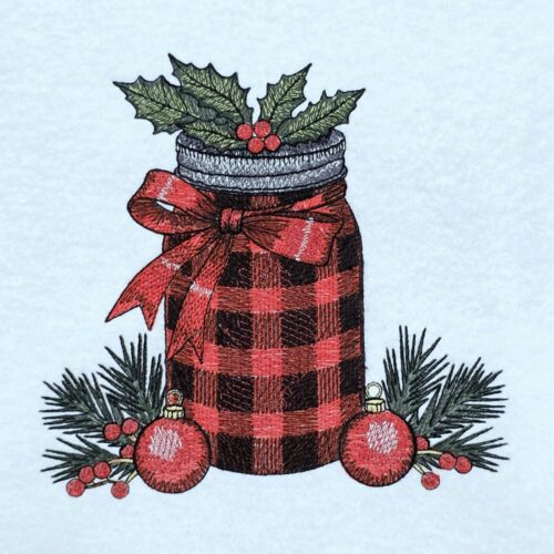 christmas-mason-jar-with-bow