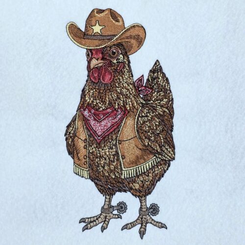 cowboy-hen