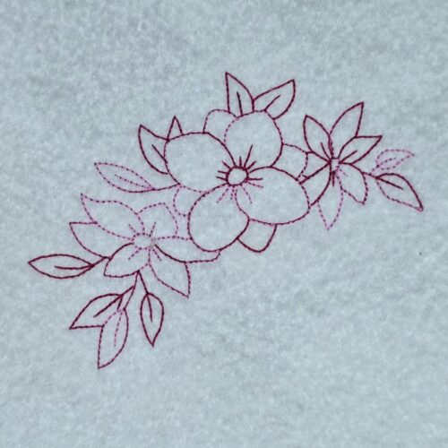 jasmine-wreath-line-art