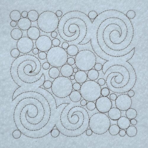 spiral-bubbles-quilting-pattern