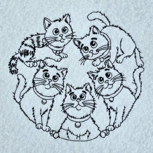 cats-friendship-circle-line-art