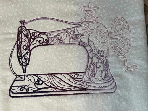 Colorful Sewing Machine