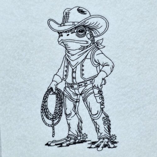 cowboy-lizard-line-art