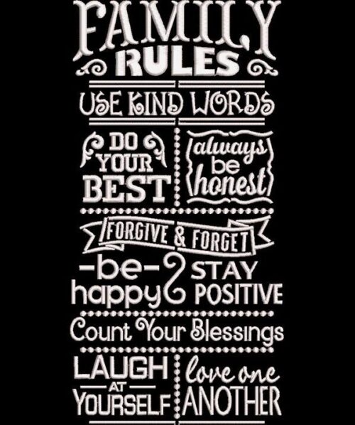 Family Rules