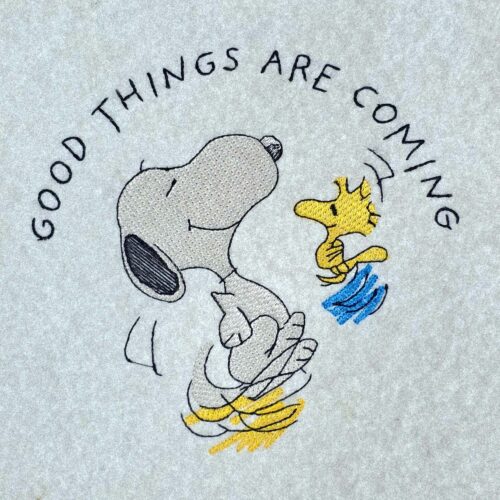 Good Things Are Coming Nosey Dog