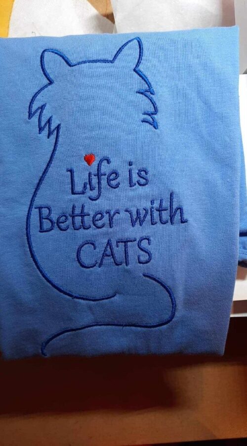 Life is Better With Cat