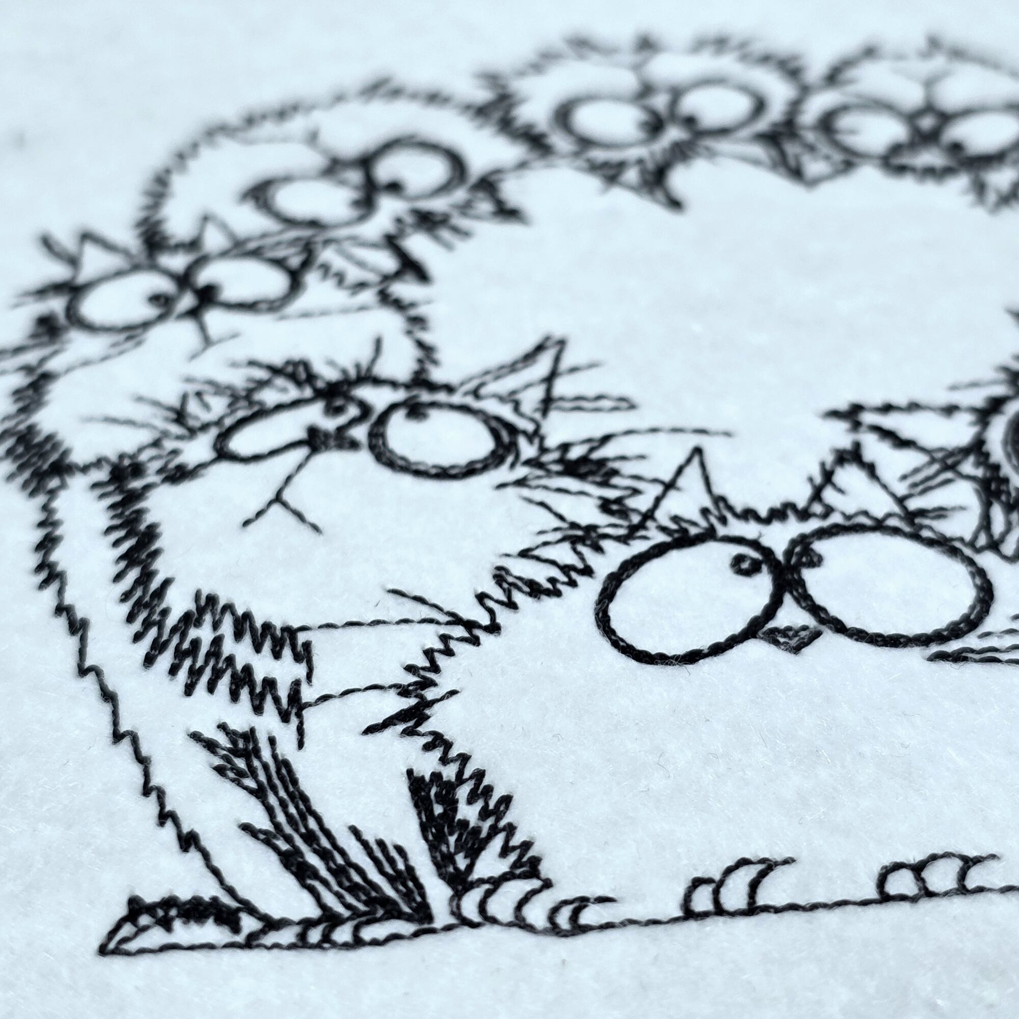Unsure Cats Line Art - Image 2