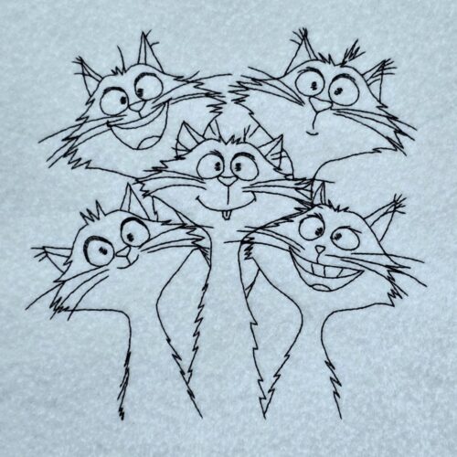 whiskered-cat-gathering-line-art