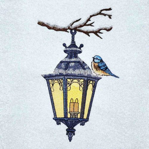Winter Lantern Bird