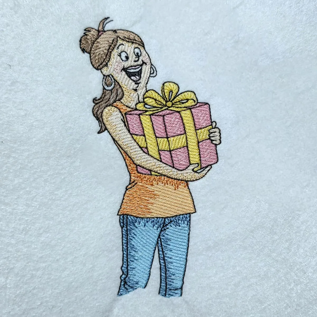 beaming-woman-with-a-present