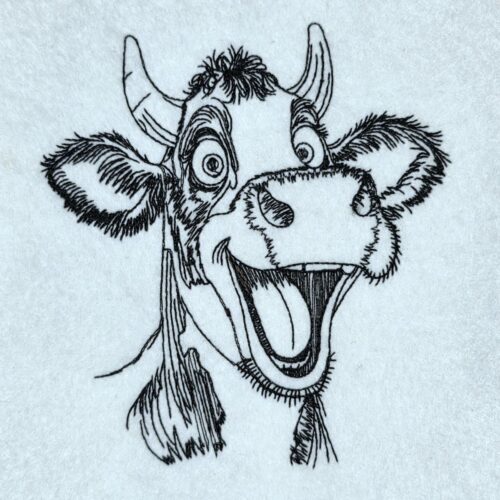 cheerful-cow-face-line-art