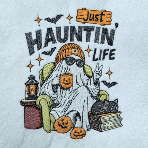 Cozy Halloween Ghost