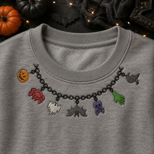 creepy-halloween-charm-necklace