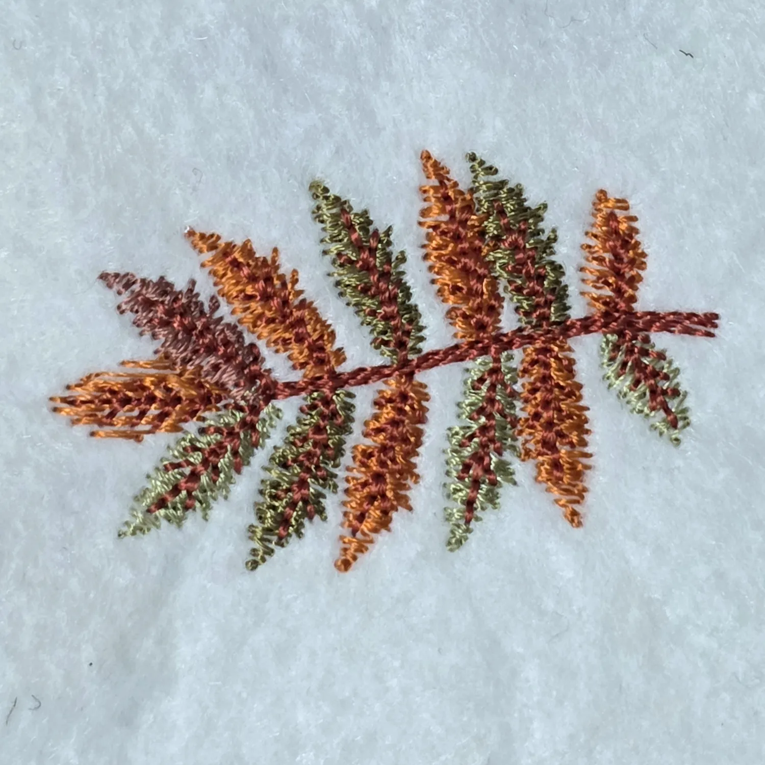 Golden Fern Leaf