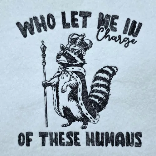king-raccoon-humorous-quote