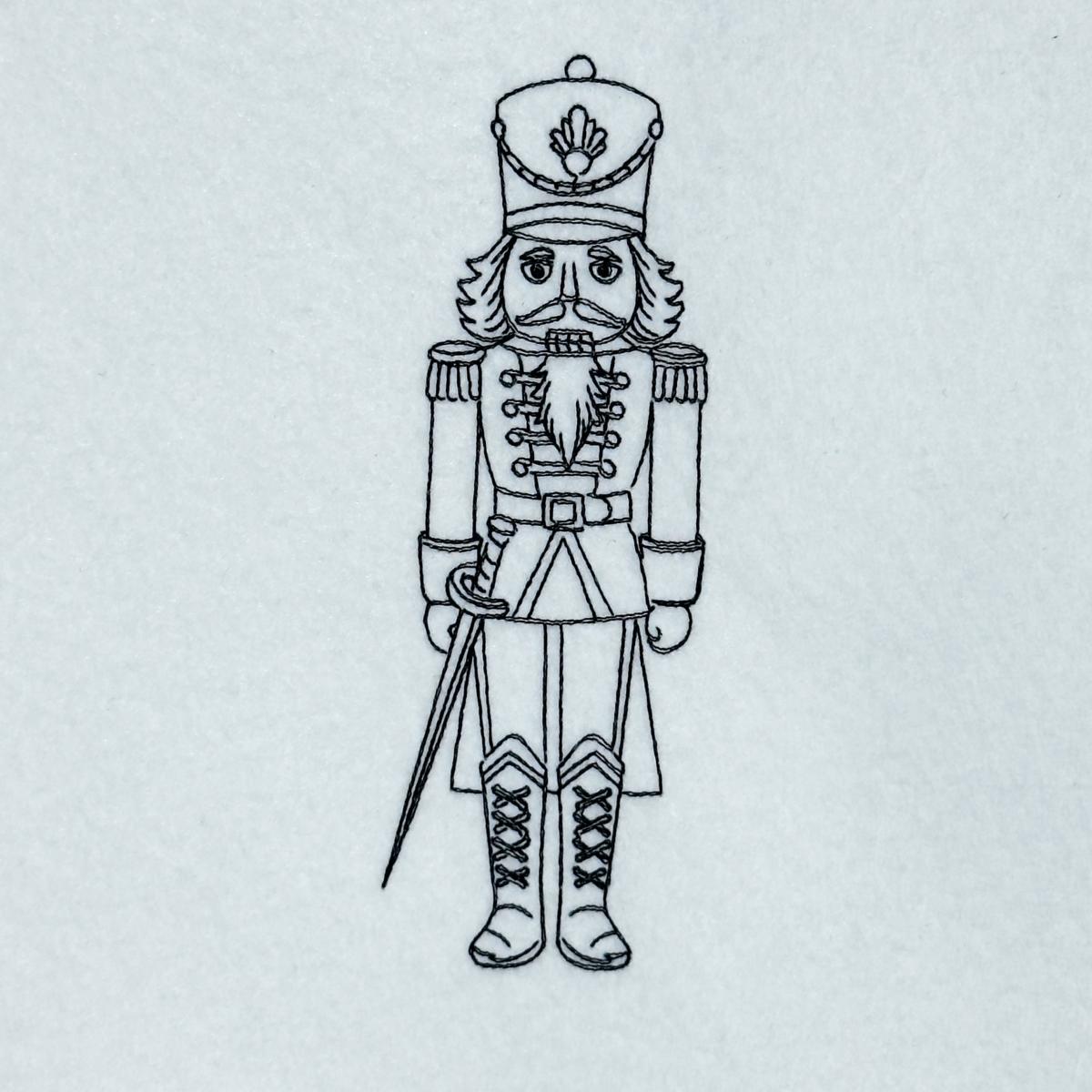 royal-sword-nutcracker-line-art