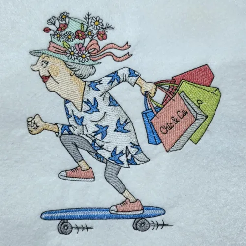 shopping-lady-on-skateboard