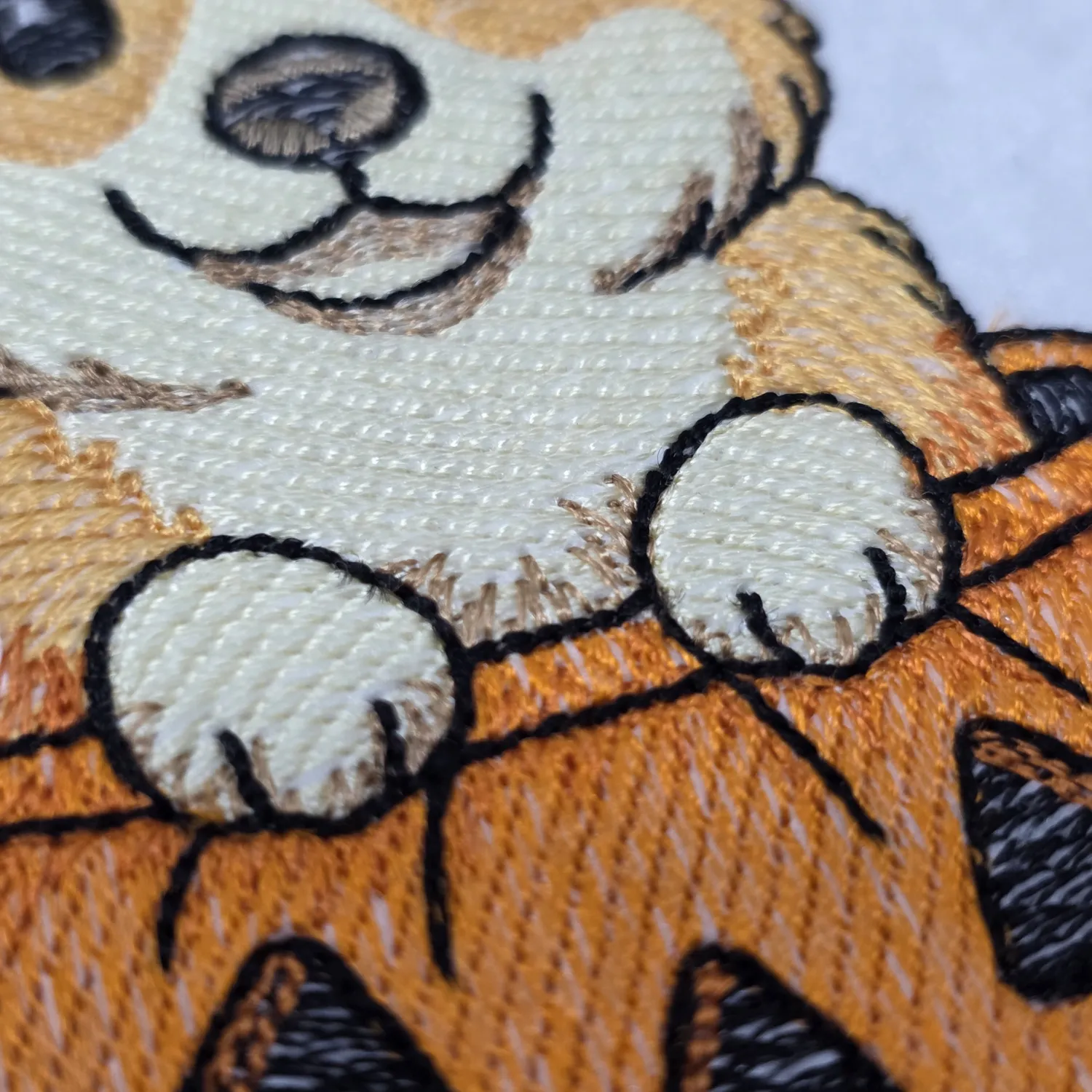 Witchy Corgi In Pumpkin embroidery design