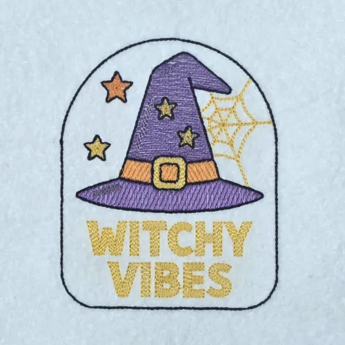 Witchy Vibes Halloween Quote